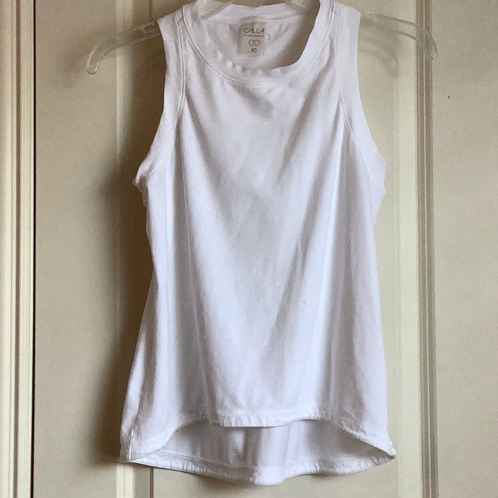 Calia by Carrie Underwood workout tank  top in white size XS